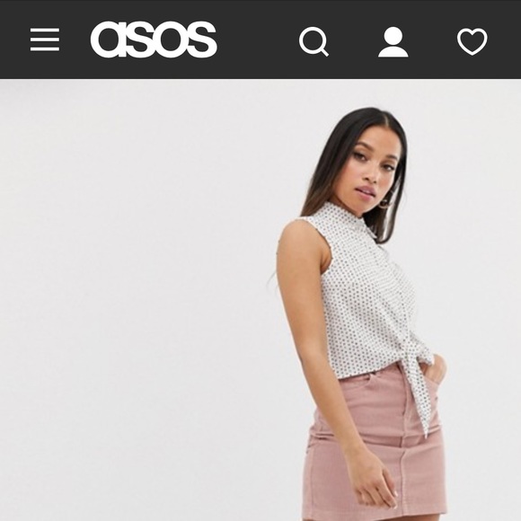 ASOS “Brave Soul” button down blouse - Picture 5 of 5